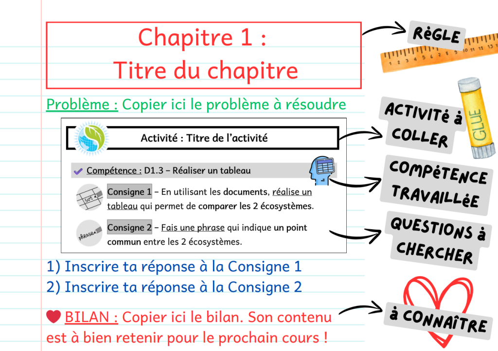 Logo présentation cahier